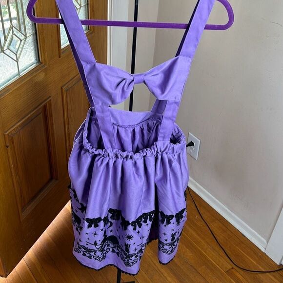 Her Universe Studio Ghibli Kiki's Delivery Service Purple Suspender Skirt Size S - Picture 7 of 8